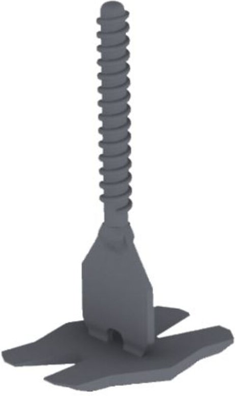 Kreuzsystem Schrauben-Cyclone-Basis Kreuz 1,5 mm X300