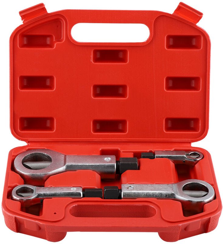 Thumbnail - Metallmuttertrenner, Metallmutter, Rostig, Gebrochen, Beschädigt, Korrodiert, Festsitzende Mutter, Entfernung, Spaltwerk...