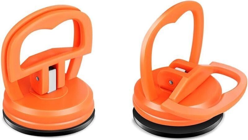 Dellenentferner für Autos – Set mit 2 extra starken Saugnäpfen, lackschadenfreies Dellenreparaturwerkzeug – Hohe Saugkra...