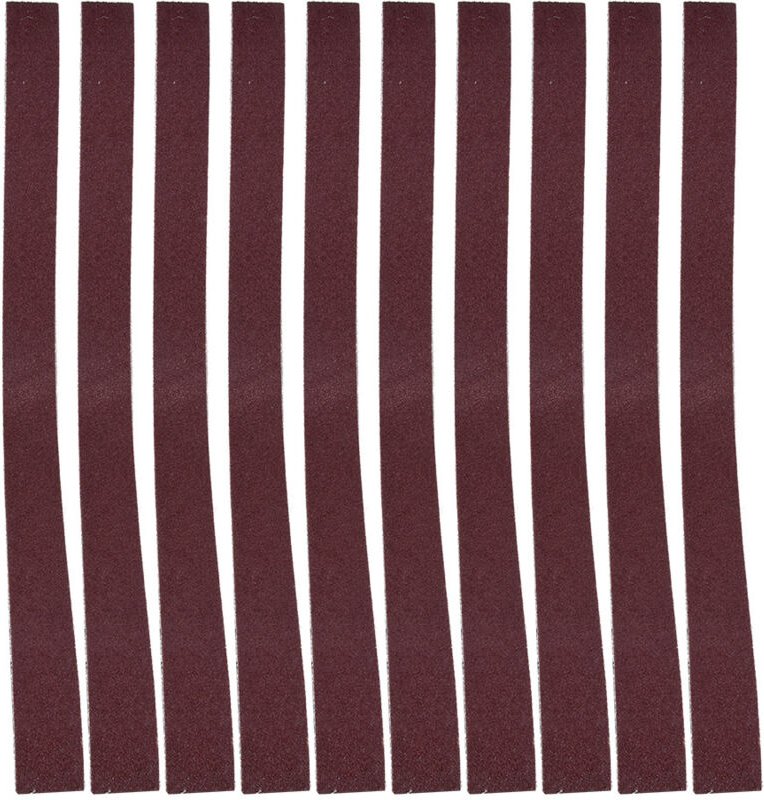 10 Stück 760 x 25 mm Schleifband, 80er Körnung Schleifband L25-204Y, 30 x 1 Zoll Schleifband für Bandschleifer Körnung 6...