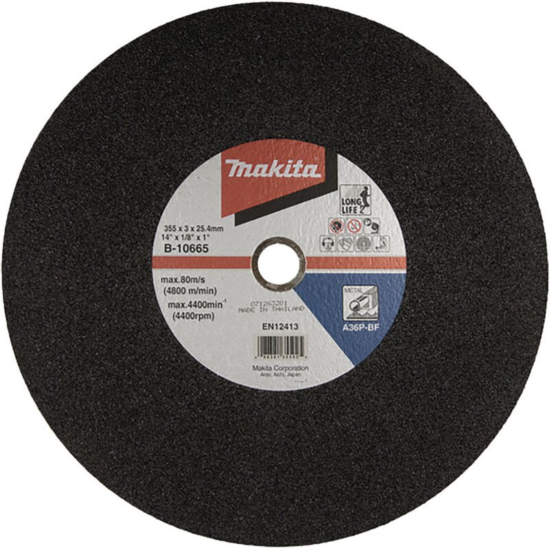 Makita Trennscheibe 355x3mmx1" Stahl - A-89953-5
