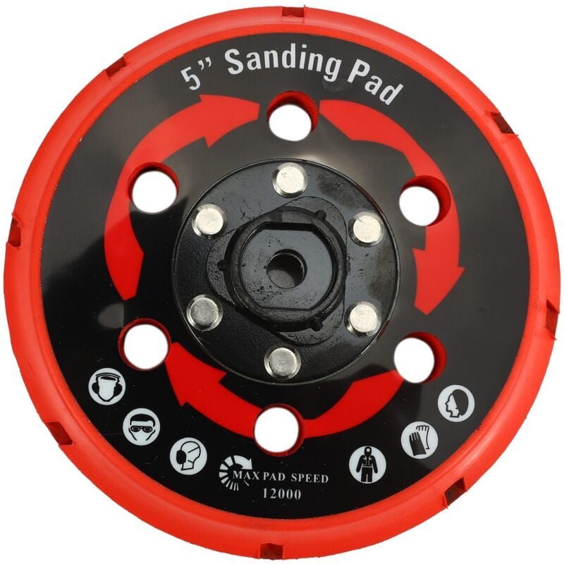 Stützteller für Dual Action Polierer da Back Holder 5 Zoll 125mm