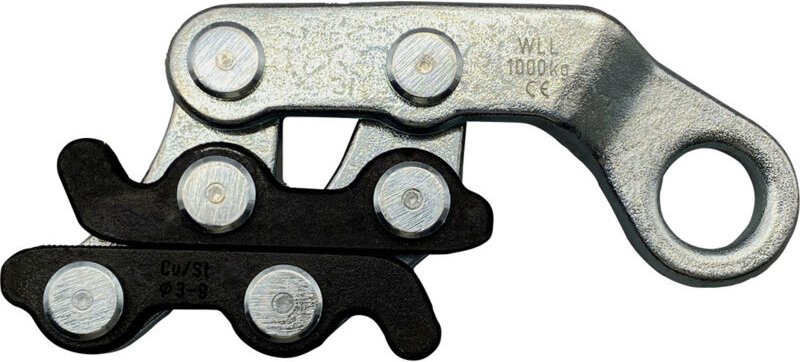 Berger & Schröter 12511 Seilklemme 3 mm Stahl verzinkt, brüniert 1 St.