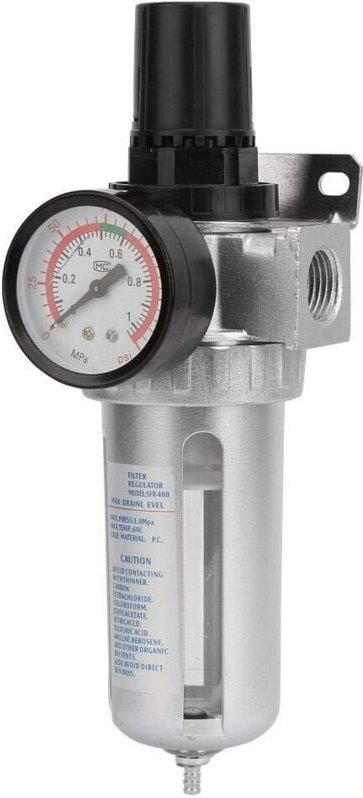 Sollbry - Luftfilterregler, 1/2' bsp Kompressor-Feuchtigkeits-Wasserabscheider-Filterregler