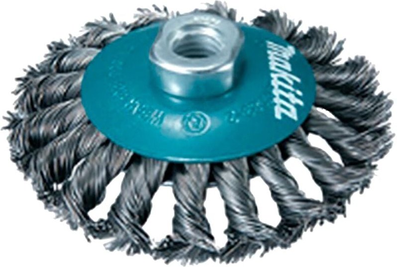 Kegelbürste 115xM14 gezopft inox - D-77584 - Makita