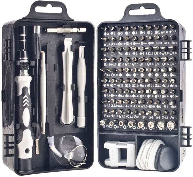 Kit Embouts Acier Chrome Vanadium Tournevis Réparation Montre Téléphone Portable