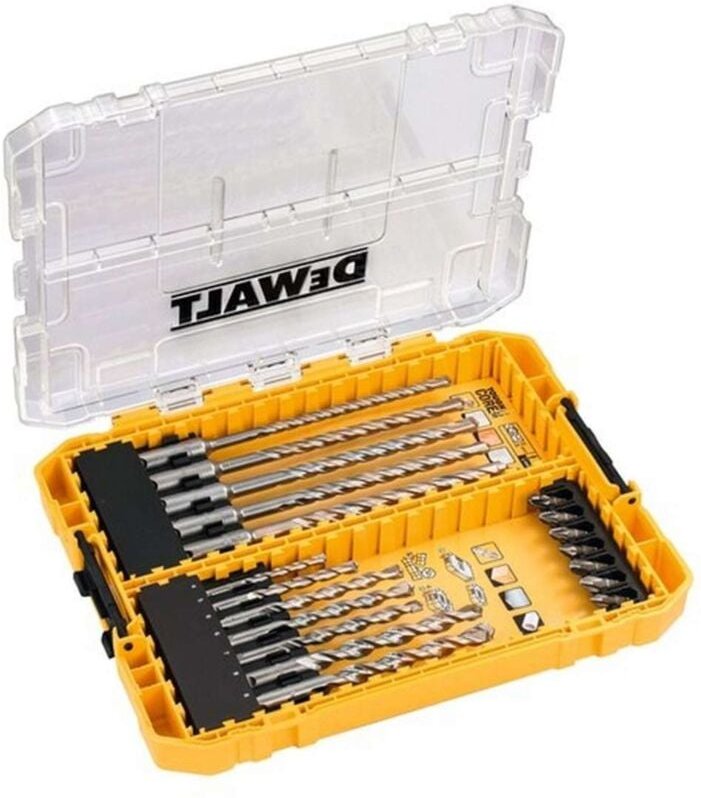 Zubehör - Hammerbohrer-Set 19-tlg. SDS-plus DT70754 - Dewalt