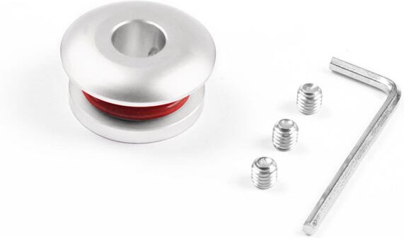 Tlily - Universal-Schaltknaufstopper, Schaltkopfbegrenzer, feste Basis, Getriebekopfschnalle, Aluminium, Auto-Schaltknau...