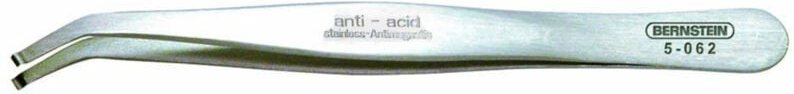 Bernstein Tools For Electronics - 5-062 SMD-Pinzette 59 sa Abgerundet 115 mm