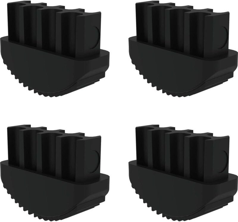 Munk - Günzburger Steigtechnik 4x Innenschuh für Leitern aus gfk 73 x 25 mm - 019243