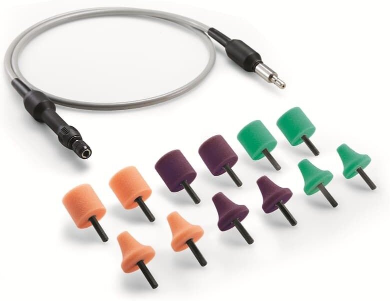 Flex Tools - Flex Flexible Welle fs 140 c Set im Karton, mit 12 Schwämme für pxe 80 10.8-EC 12-EC