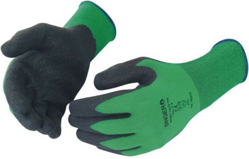 Strickhandschuhe T8 J15 mit PVC-Beschichtung