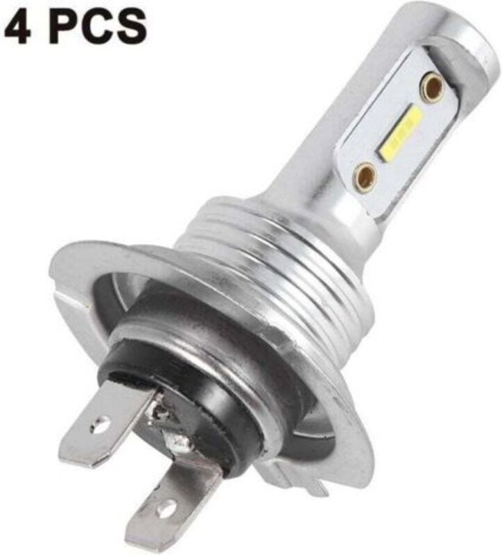 4 stücke 1860 H7 80W High Power LED Nebel Licht Lampe Auto Scheinwerfer Birne 6000K Weißes Licht INHHUB