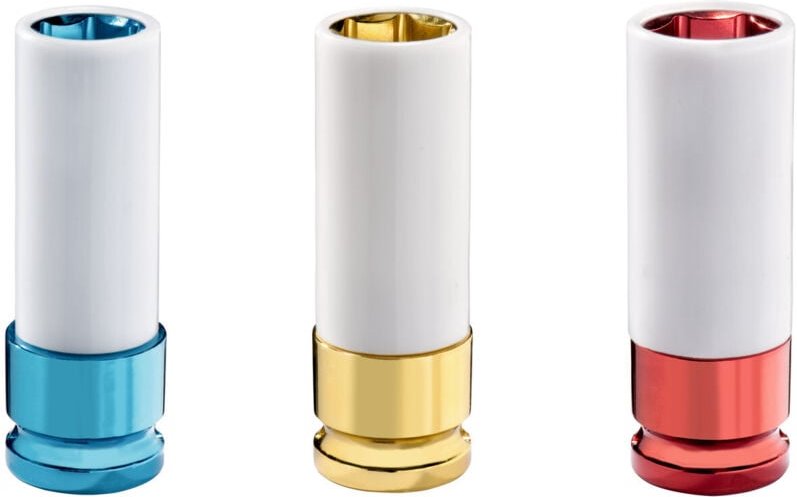 Metabo - Steckschlüsselsatz 3-teilig für Schlagschrauber und Ratschenschrauber 1/2'