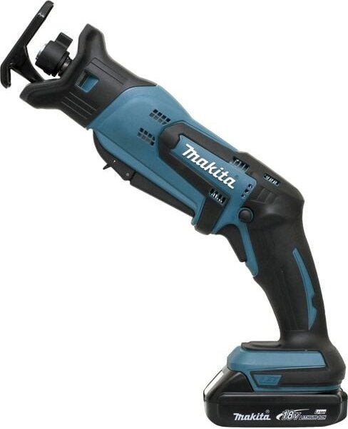 Reziproke Säge Makita 18V Li-Ion 1.5Ah Geliefert mit 2 Batterien im Koffer - DJR183RYJ
