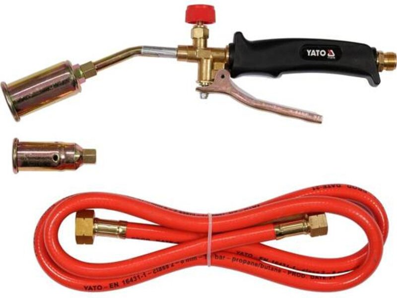 Gasgebläse de Yato YT-36740, 3 cm, ideal für de Schweiß- und Heimwerkerarbeiten, kompaktes Design, einfache de Bedienung...