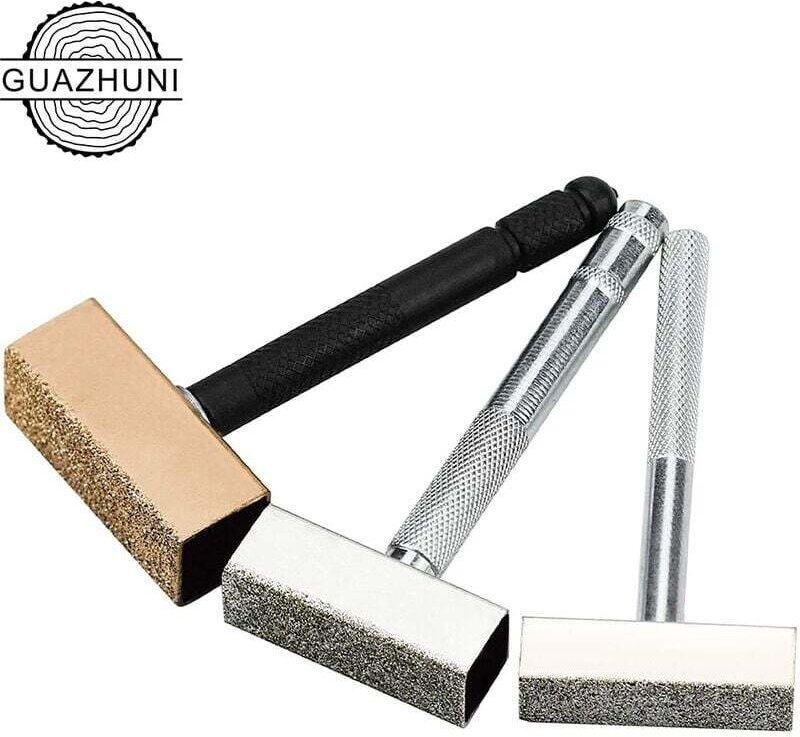 Schleifscheiben-Glätteisen-Abrichtwerkzeug Guazhuni Diamant-Schleifscheibenrad (3er-Set)