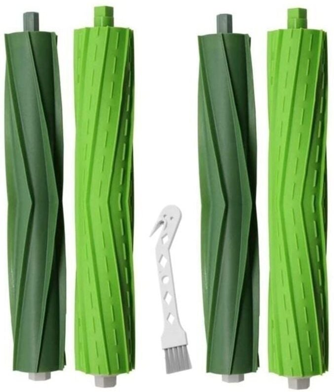 2 Sets Ersatz-Gummiwalzenbürsten für iRobot Roomba I3, I3+, I6+, I7, I7+, I8+ und E5, E6 und E7