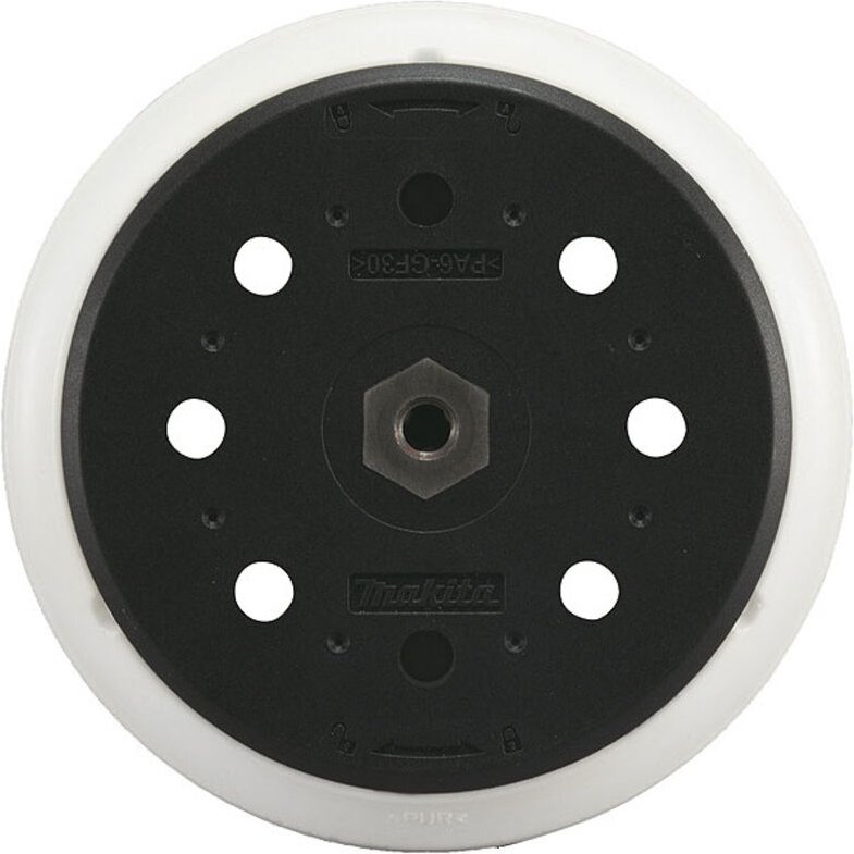 Schleifteller weich 150mm 6 Loch - Makita