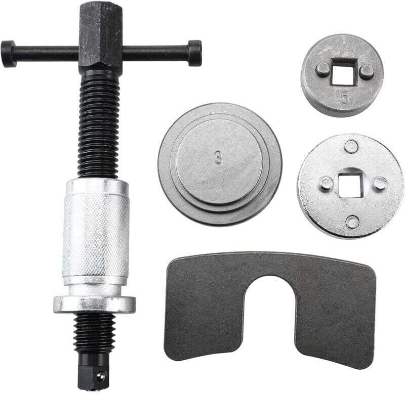 Professionelles Kolbenrückdrücken, Bremssattelkolben-Rückdrückwerkzeug-Set, universelles Bremskolben-Rückdrücken, kompat...