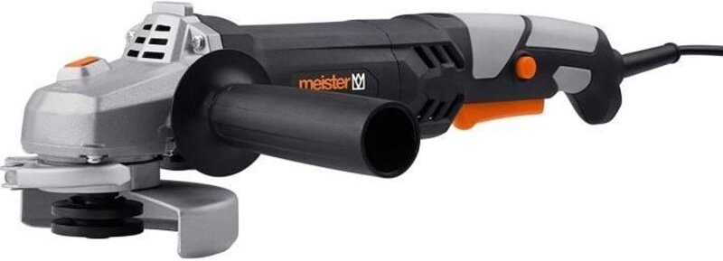 Meister-Winkelschleifer 1100 W - Für 125 Mm Scheiben - Seitengriff Mit 3 Positionen - Drehzahl: 12.000 1/min