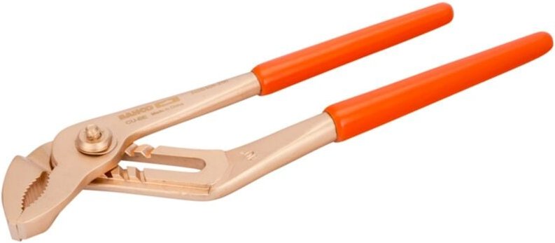 Bahco - Wasserpumpenzange, funkenfrei, Berylliumkupfer, 250 mm