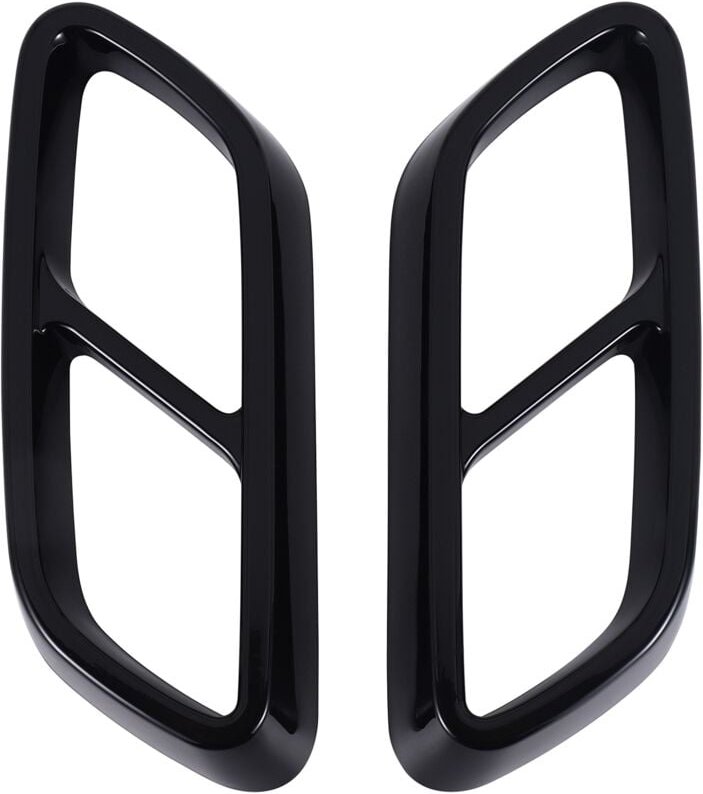 Tlily - FüR - c- W206 C200 C260 C300 2022+ Auto Schwanz Kehle Auspuff Endrohr SchalldäMpfer Spitze Abdeckung abs GläNzen...