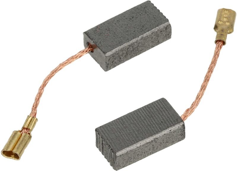 Vhbw - 2x Kohlebürste Motorkohle Schleifkohle 17 x 8 x 5mm kompatibel mit Bosch 1100, 1210, 1211, 1337, 1347, 14, 1400, ...