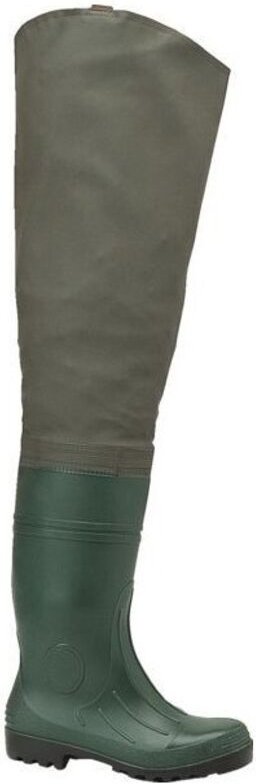 Sicherheits-Cowboy-Stiefel aus PVC, Farbe Grün, Größe 41