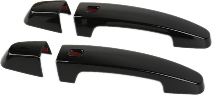Auto-Außentürgriffabdeckung, Zierdekor für Chevrolet Camaro 2016 2017 2018 2019 2020 Zubehör, abs Schwarz