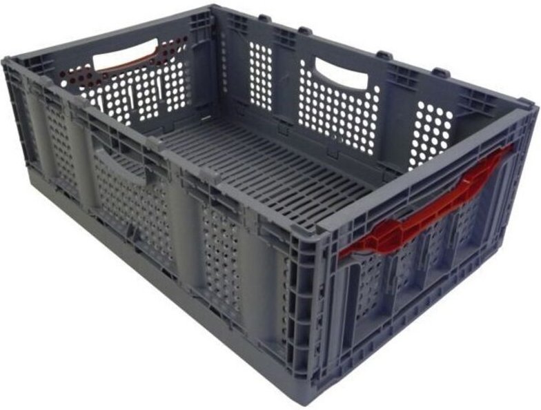 Faltbarer Behälter mit Deckel 60 x 40 x 32 cm – 59 l