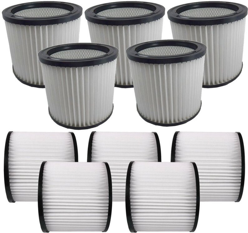 5x Rundfilter Lamellenfilter für Einhell sm 20 sm 21 sm 30 sm 31 SM-1100 smk 300 / e ss 1250 n SS1250N tc-vc 1812 s tc-v...