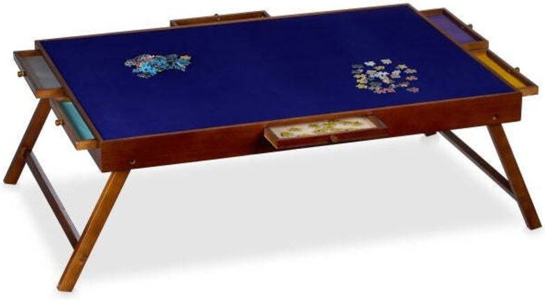 Puzzletisch mit 6 schubladen