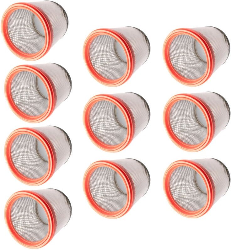 Trade-Shop Faltenfilter / Rundfilter / Lamellenfilter 24 x 24,5cm kompatibel mit Hilti Bosch Starmix Metabo acec Renfert...