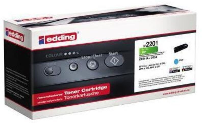 Toner kein Originalzubehör Kompatibel mit: hp 203A EDD-2201 ca. 1.300 Seiten cyan