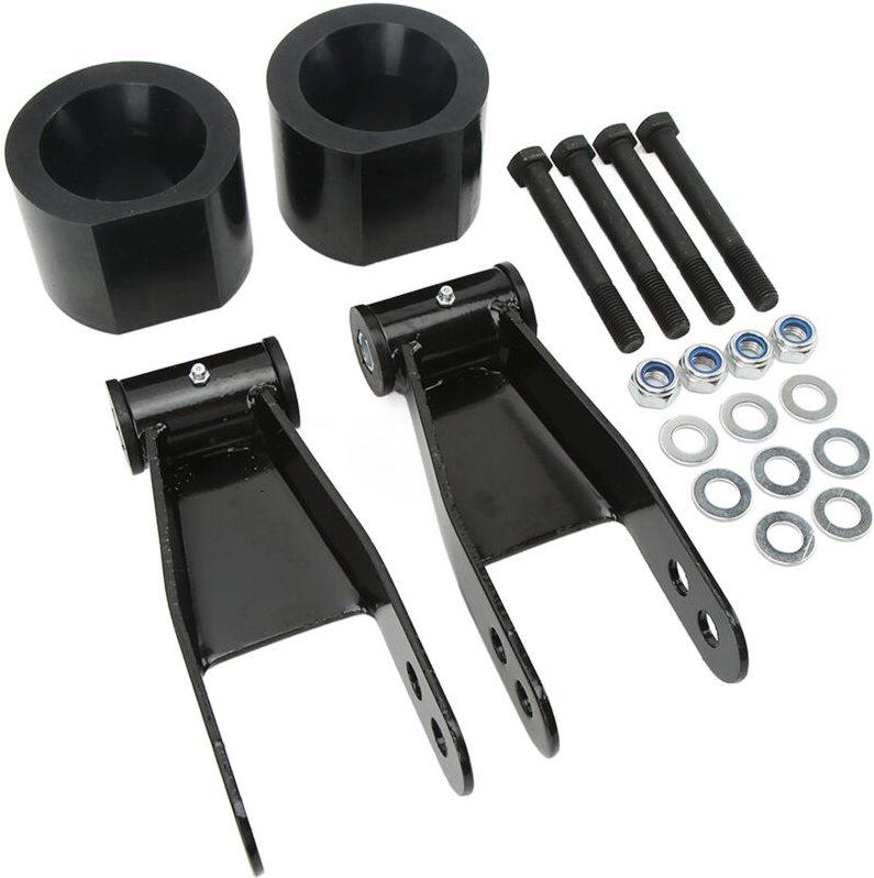 Höherlegungssatz für das Fahrwerk, 3" Federdistanzstücke vorne, 2" Tieferlegungssatz für die Hinterachse für Cherokee XJ...