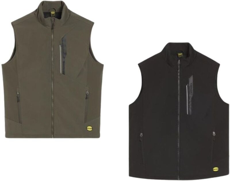 Diadora Utility Vest Freedom Arbeitsweste aus Softshell - L - Grüne