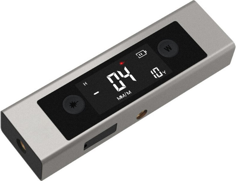 Digitaler Neigungsmesser, Dual-Laser-Wasserwaage, Dual-Achsen-Wasserwaage mit Dual-LCD-Display, Typ-C-Schnittstelle für ...