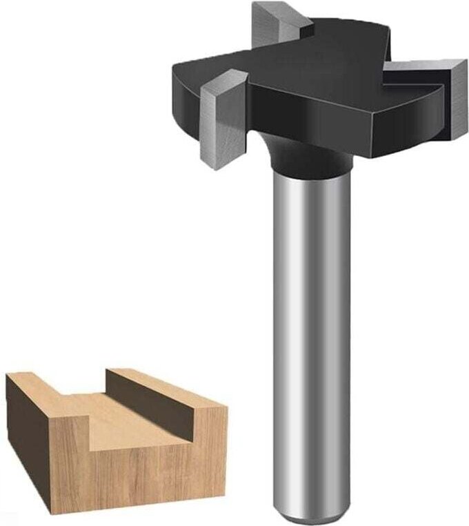 6-mm-Schaft-Fräser für Spanplatten, Hartmetall-Fräser für die Holzbearbeitung