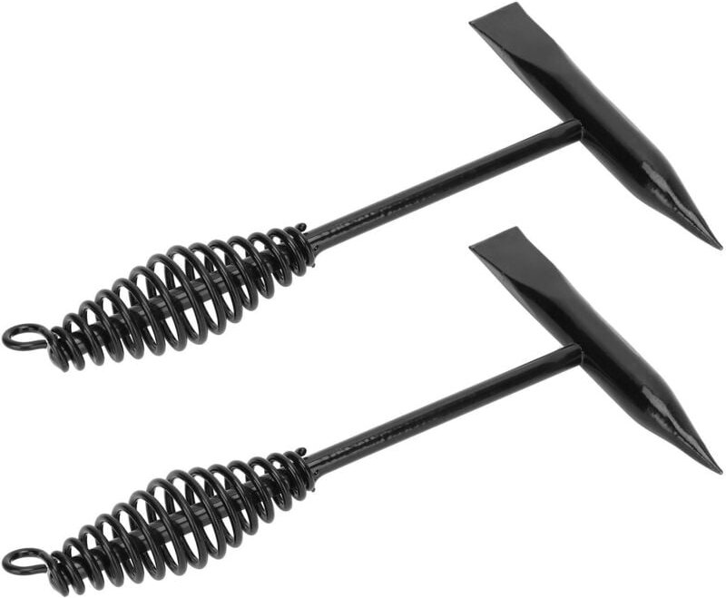 Schweißhammer, Schlackenhammer mit Federgriff, 2-teiliges Werkzeug zur Schweißschlackenentfernung für Elektriker im Rohr...