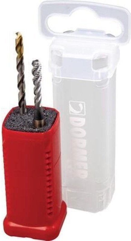 Maschinengewindebohrerset Nr.8 CN L001 M3 2tlg.HSS-E PM Kunststoffdose DORMER