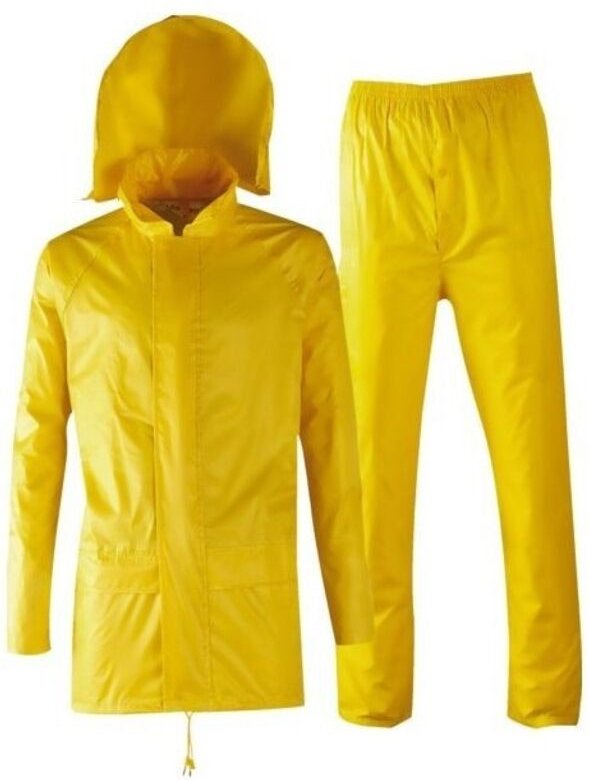 Regenbekleidung Polyamid Armor Gelb Größe M