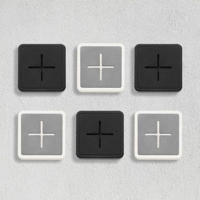 Ccykxa - 6 Stück Silikon-Geschirrtuchhalter, selbstklebender Geschirrtuchhalter, Saugnapf-Geschirrtuchhalter für Küche, ...