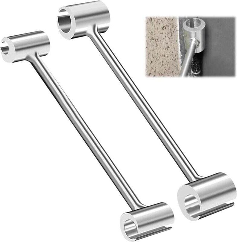 Strumento di regolazione delle cerniere delle porte in 2 pezzi, facile da usare, strumento di riparazione delle cerniere...