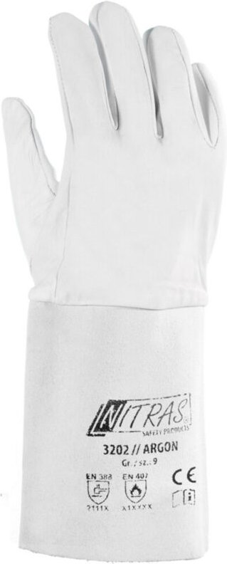 Nitras Schweißer-Schutzhandschuh-Paar ARGON, Handschuhgröße: 11