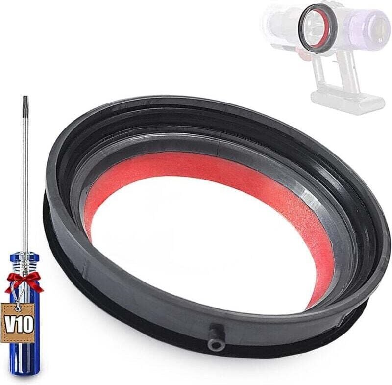 Fester Dichtungsring für den Staubbehälter des Dyson V10 Staubsaugers, Ersatzteile für Dyson V10, Breiter Dichtungsring ...