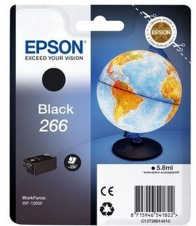 Epson Globe Singlepack Black 266 ink cartridge