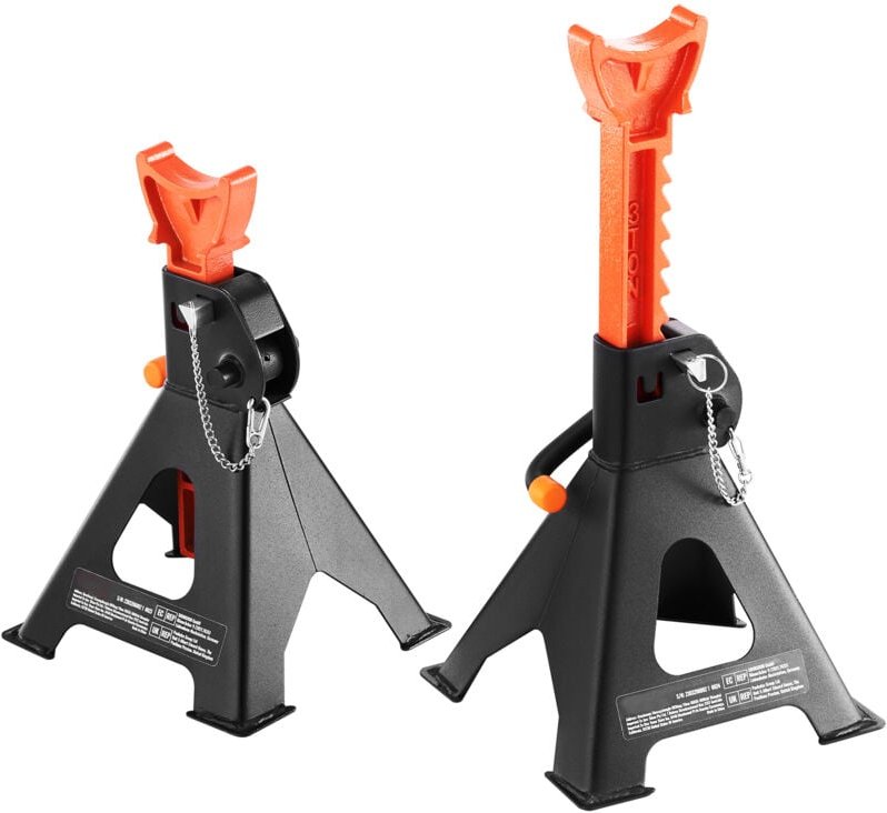 Mophorn Wagenheber, 3 Tonnen (6.000 lbs), Doppelverriegelung, einstellbare Höhe 10,8-16,3 Zoll, ideal zum Anheben von SU...