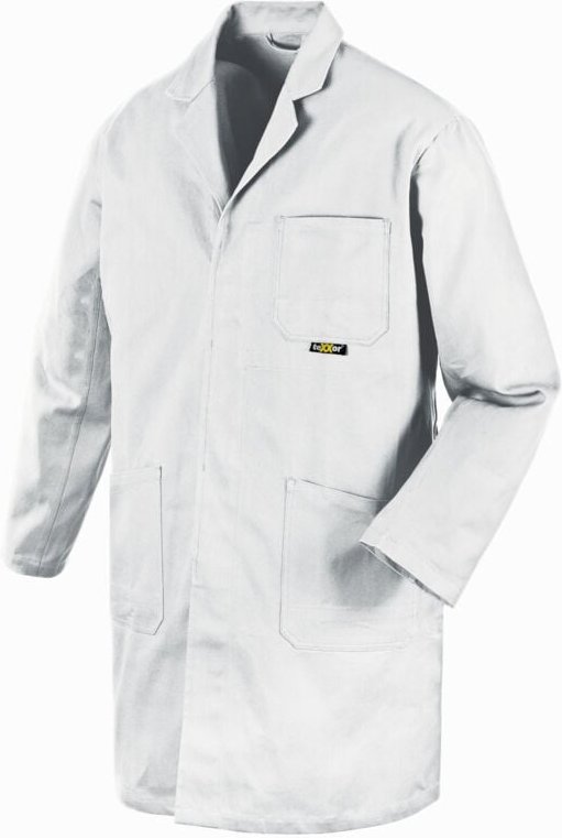teXXor® Kittel 290 g/m² weiß Öko-Tex 100% Baumwolle 8064S Gr.S