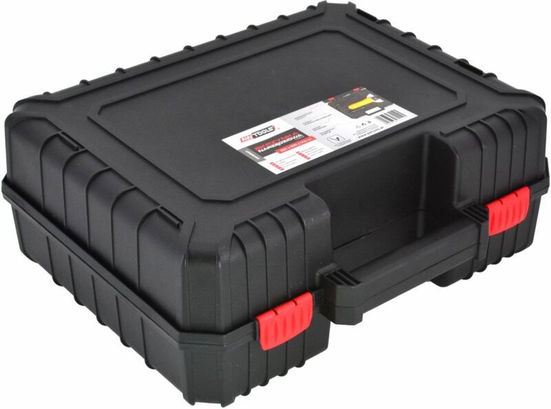 AWTOOLS Werkzeugkasten mit Schaumstoffeinlage, 384 x 335 x 144 mm